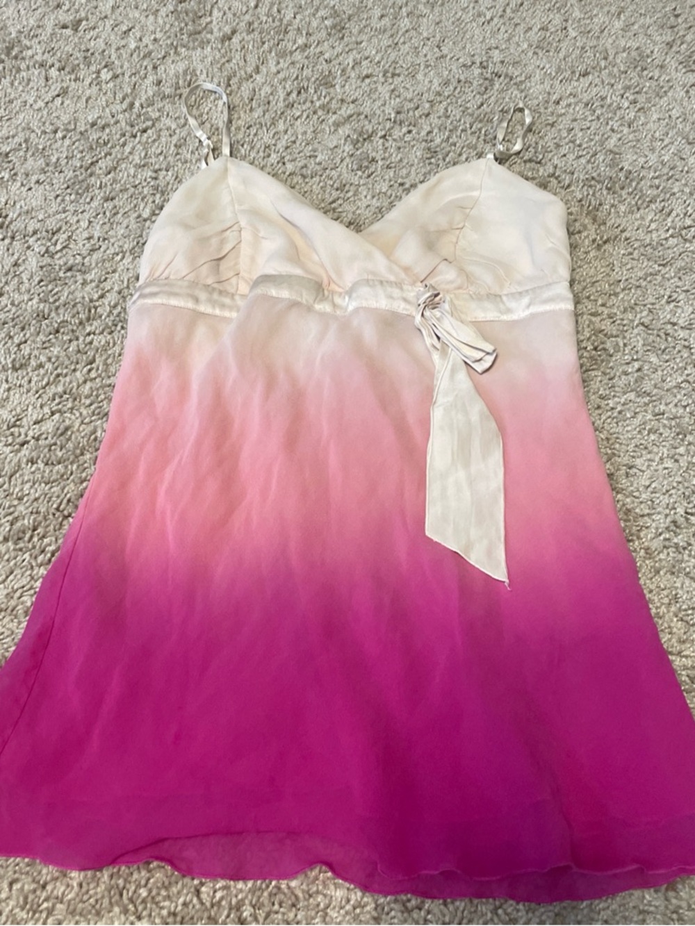 Pink Ombré Y2K Top